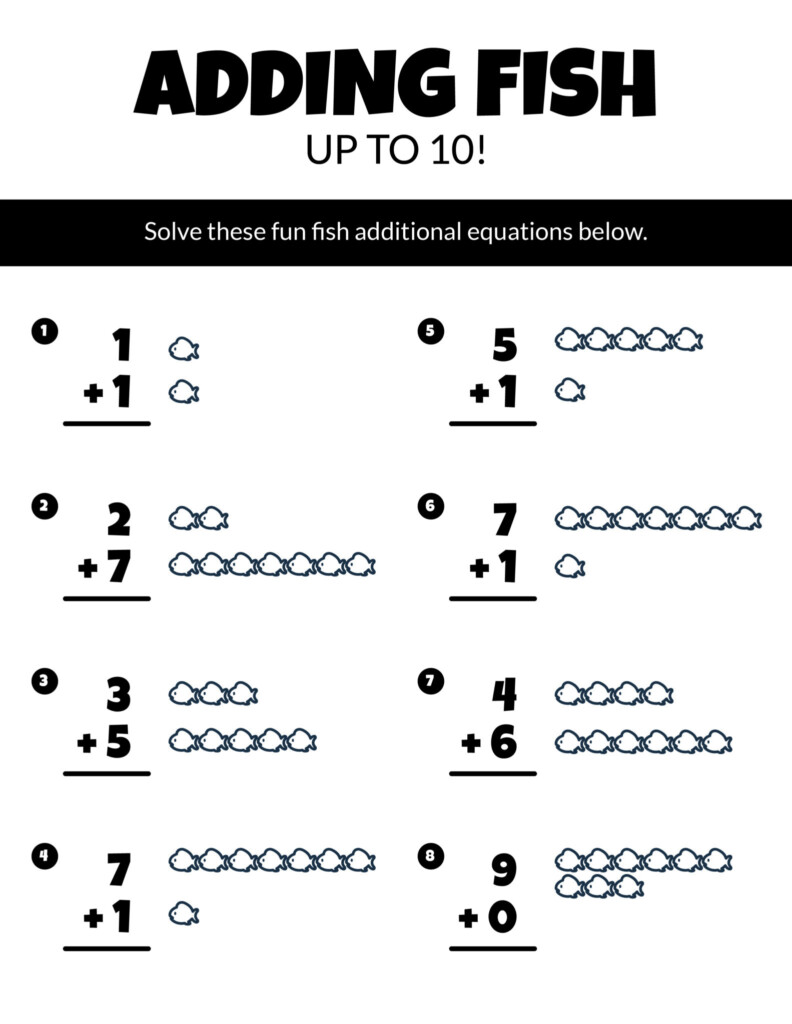 Addition And Subtraction Worksheets Grade 1