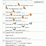 Addition Word Problems 2nd Grade