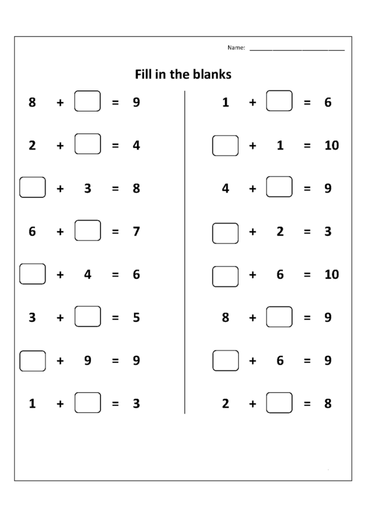 Addition Worksheets First Grade Activities Wscolordsgn Free Printable 