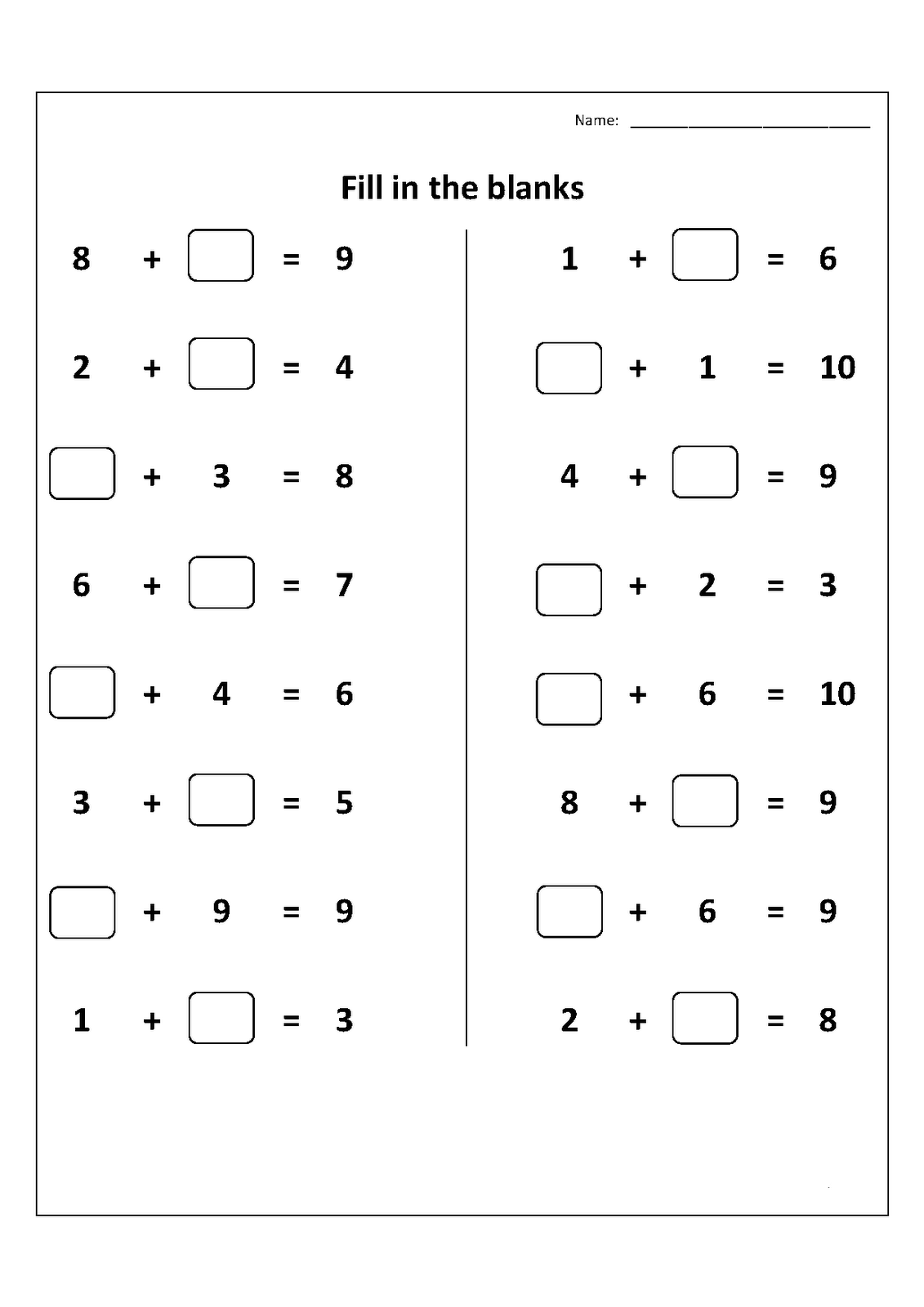 Addition Worksheets First Grade Activities Wscolordsgn Free Printable