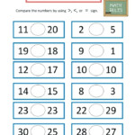 Comparing Numbers Quiz Worksheets 99Worksheets