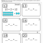 Compose And Decompose Numbers Worksheets