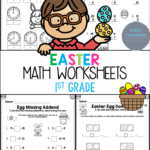 Easter Math Worksheets 1st Grade Distance Independent Work Packet At