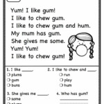 English Worksheets Grade 1 Chapter Pronouns Key2practice Pin On Grade