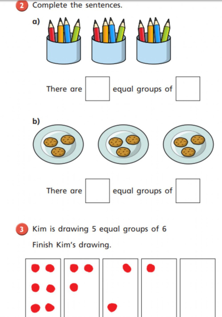  Equal Groups Worksheets Free Download Gmbar co