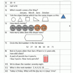 First Grade Mental Math Worksheets