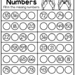 First Grade Numbers And Place Value Worksheets Math Worksheets Math