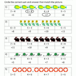 Free Printable 1st Grade Math Worksheet Pdf First Grade Math