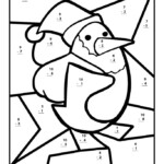 Free Printable Christmas Math Coloring Pages