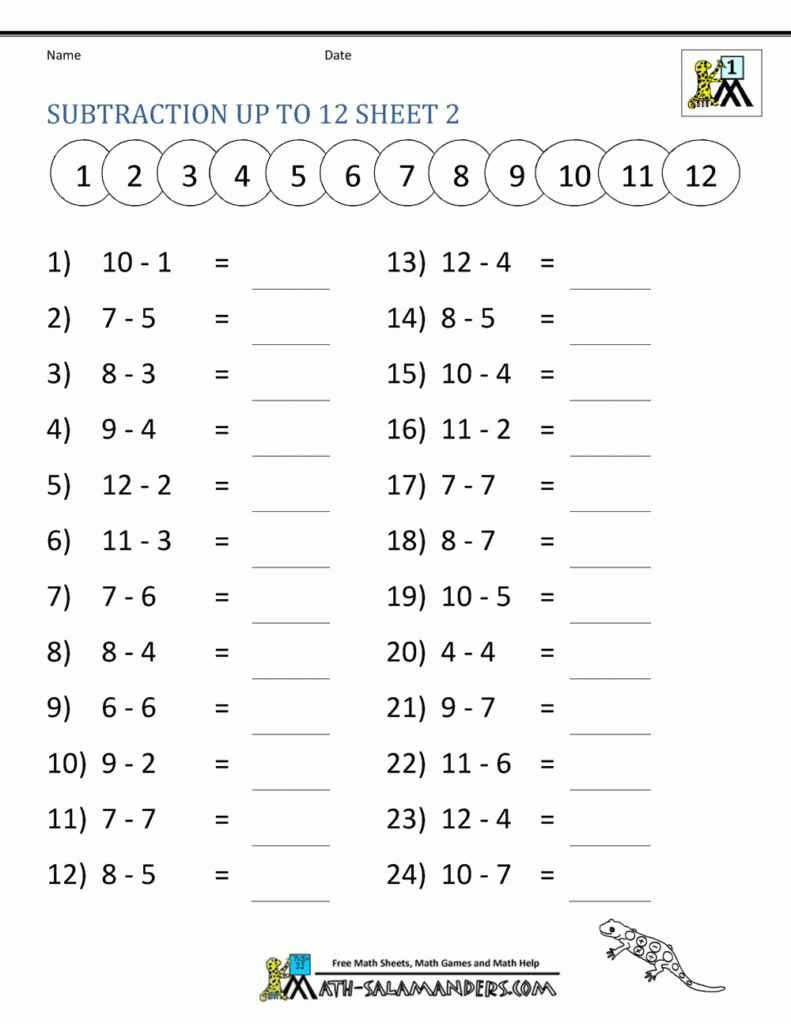 Free Printable Grade 12 Math Worksheets Jon Jameson s English Worksheets