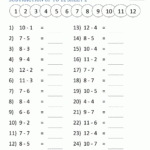 Free Printable Grade 12 Math Worksheets Jon Jameson s English Worksheets