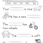 Free Reading Worksheets For First Grade Kindergarten Reading