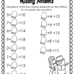 Fun Math Worksheets For Kindergarten 101 Activity First Grade Math