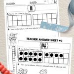 KNBT1 Common Core Aligned Worksheets For Compose And Decompose Numbers