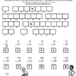 Math Mystery Worksheets Studying Worksheets