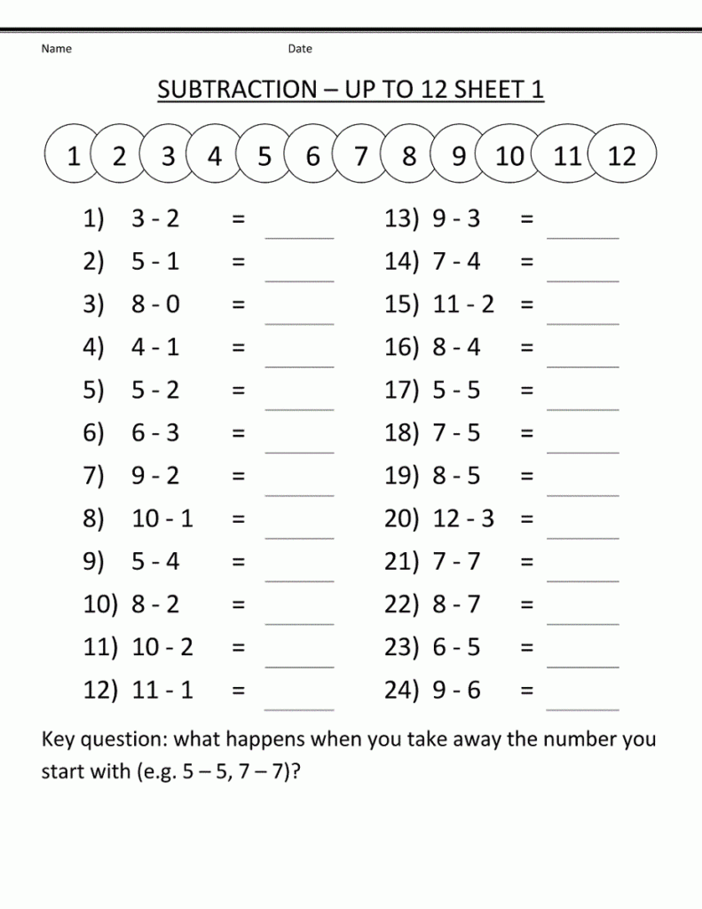 Math Sheets For Grade 1 To Print First Grade Math Worksheets Math 