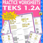 Math TEKS 1 2A Worksheets Texas 1st Grade Structured Arrangements