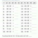 Maths Worksheets For Grade 1 Addition 5 Free Math Worksheets First