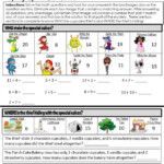 Mystery Math Pictures Worksheets