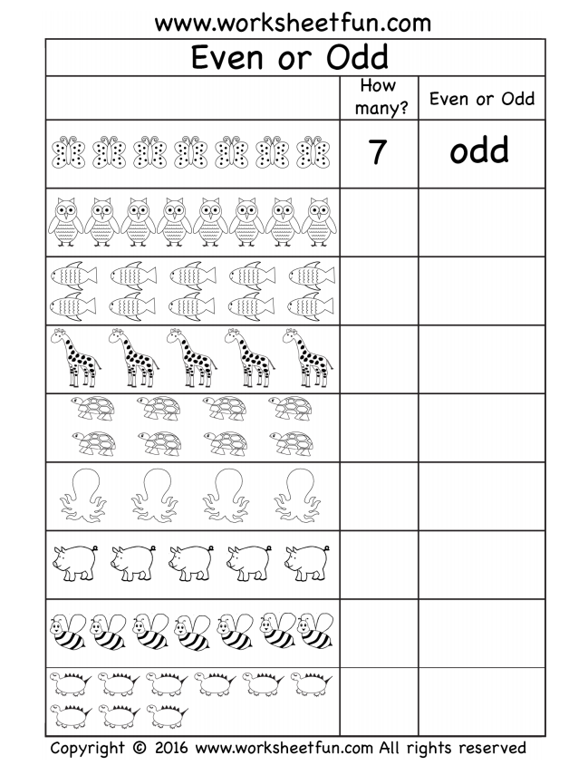 Odd And Even Numbers Worksheet For Kids Mocomi Odd And Even Numbers 