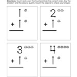 Picture Math Worksheet For Kids In 2020 Touch Math Kids Math