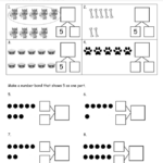Use 5 groups And Number Bonds solutions Worksheets Lesson Plans