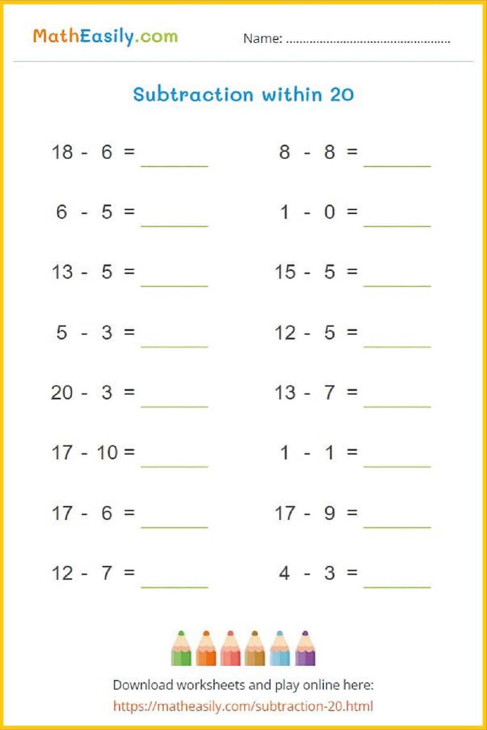100 Free Math Games For Grade 1 ONLINE Printable