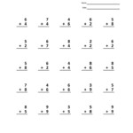 20 Addition Worksheets For Grade 1 Pdf Coo Worksheets
