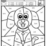 Math Coloring Worksheets 1st Grade