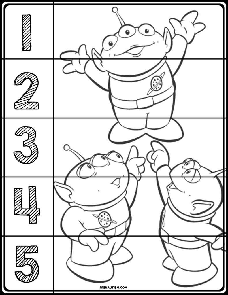 Number Puzzles Free Preschool Printables For Kids Bontontv Free 1 20 