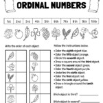 Ordinal Numbers Worksheet TheCatholicKid Mental Math Tricks