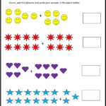 Worksheets For 1st Grade Math Activity Shelter Kindergarten Addition